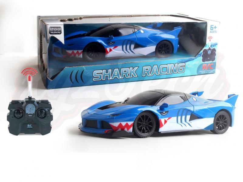 1:16 four-way shark remote control car with lights
