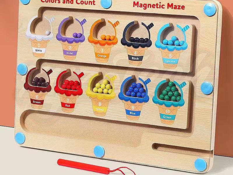 Ice cream classification maze