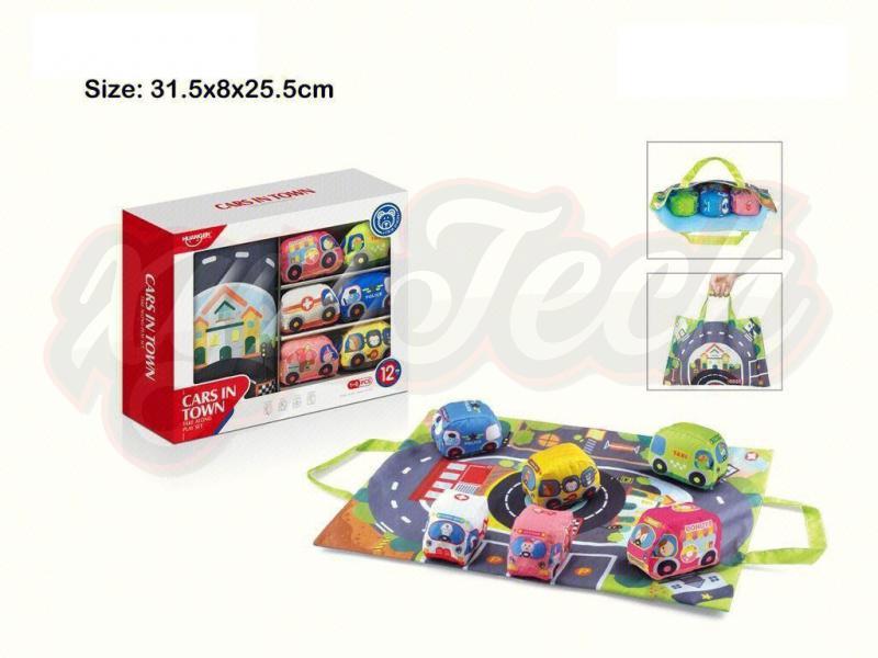 6 Cars Children‘s Educational Enlightenment Early Education Toys 