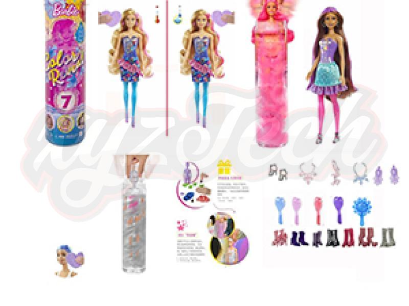11.5 inch color-changing Foam Barbie
