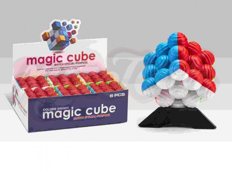 Third order Rubik's Cube (spiral)