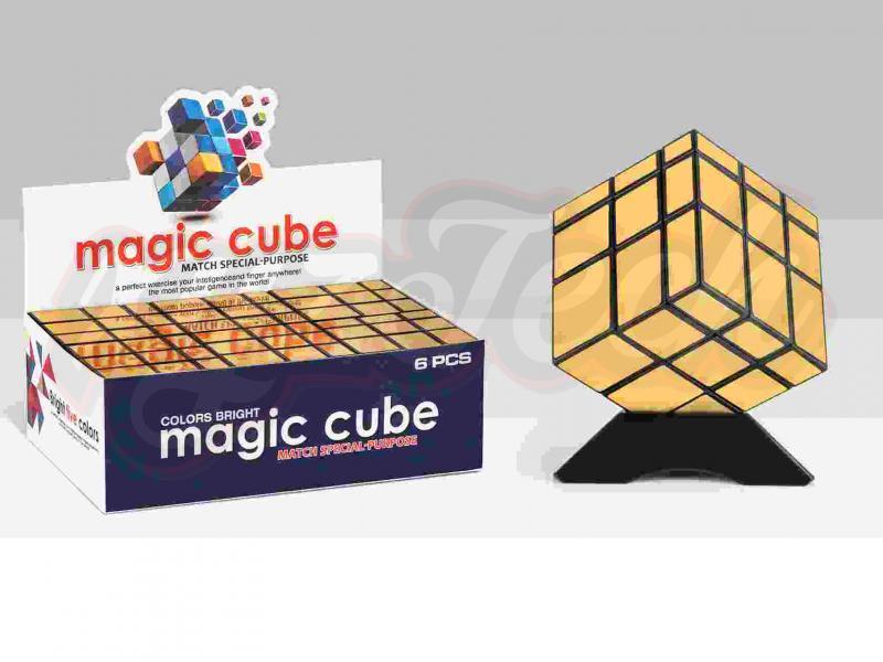 Mirror Rubik's Cube (Gold) (PET sticker)