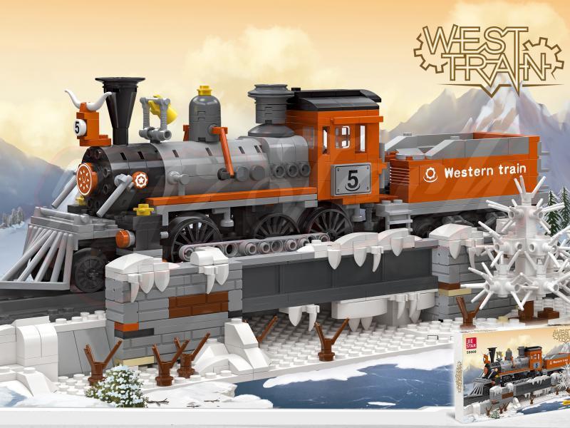 Western train /853pcs