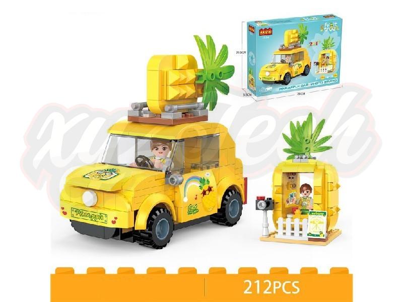 Pineapple Beetle Car /212PCS
