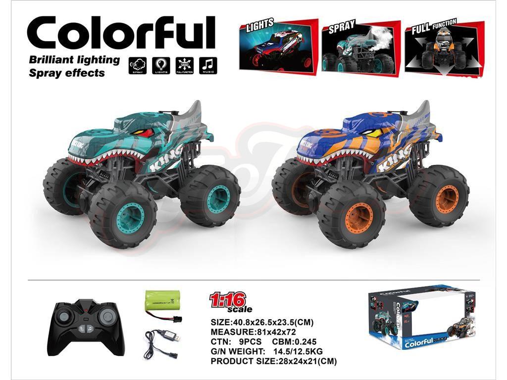 2.4G 1:16 Bigfoot cross country remote control vehicle