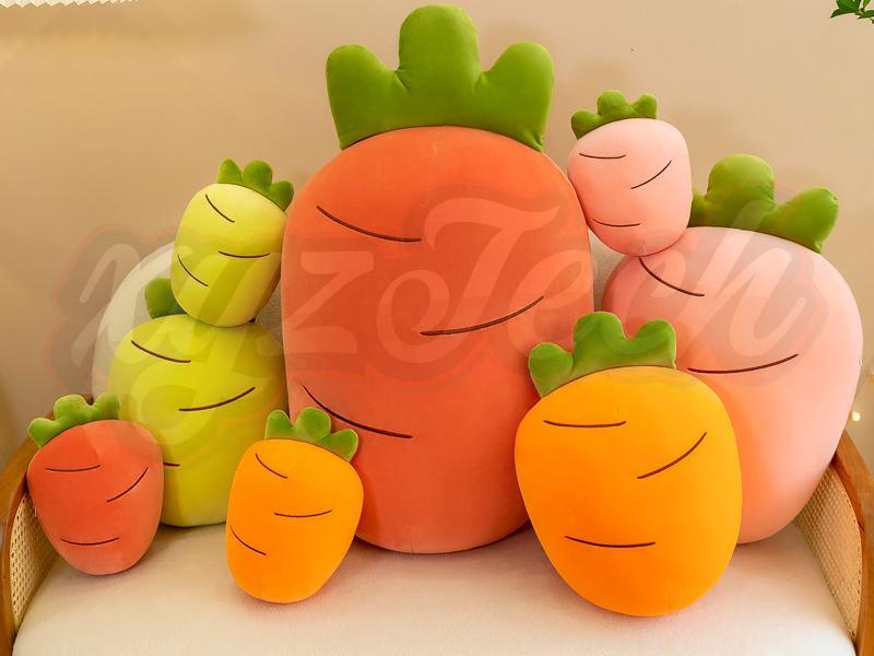 Plush carrots