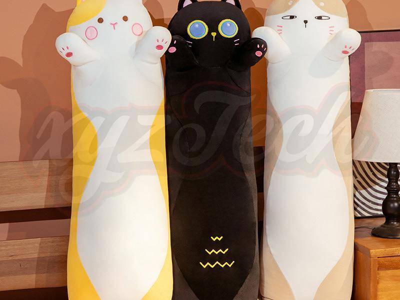 Long cat plush