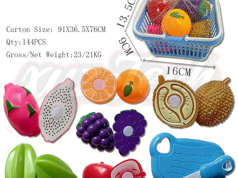Handheld basket can cut fruits