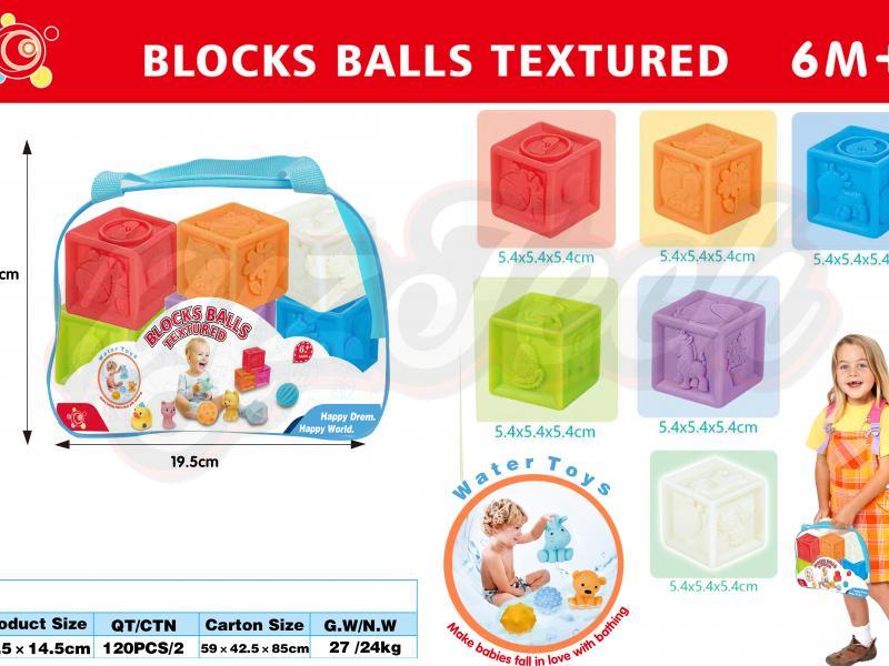 Soft glue building blocks