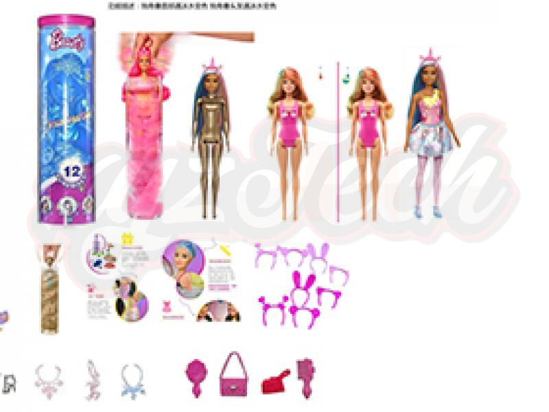 11.5 inch color-changing Soaking Unicorn Barbie