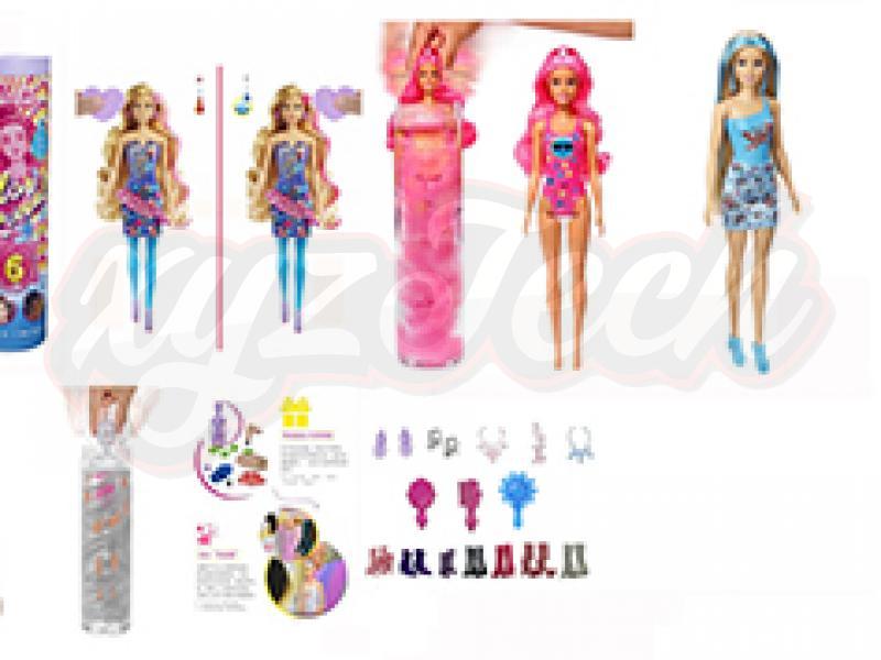 11.5 inch color-changing Foam Barbie