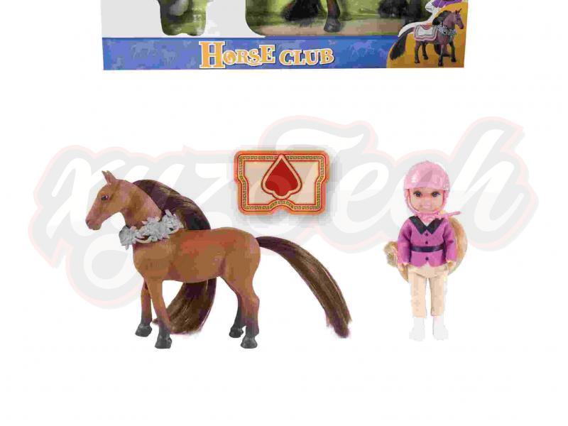 Simulated horse paired with bapyrene