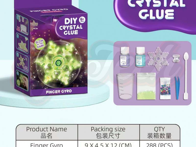 Finger Gyro Crystal Drip