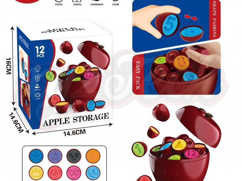 Emoji Pair Apple (12 PCS)		