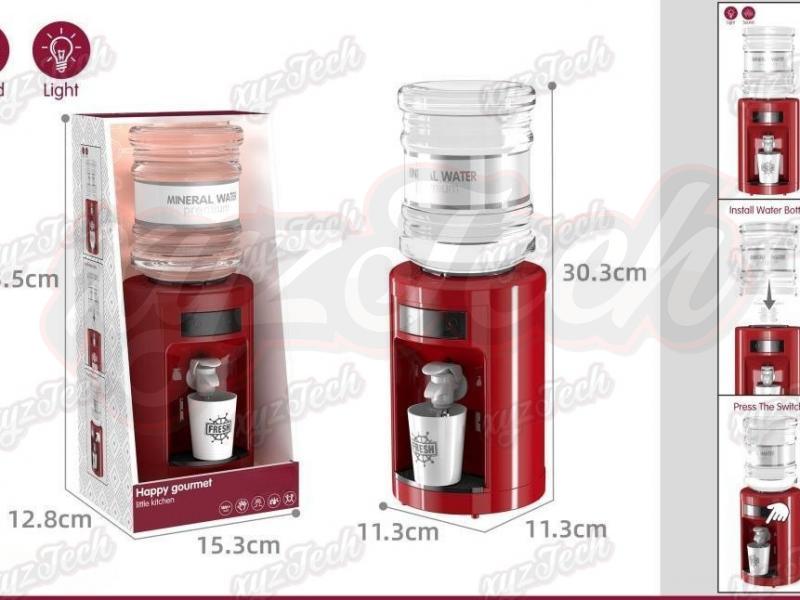 Drinking water dispenser playing house