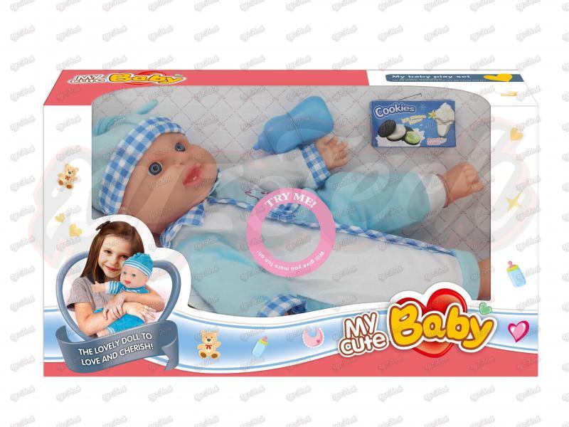 16-inch doll with IC and a baby bottle