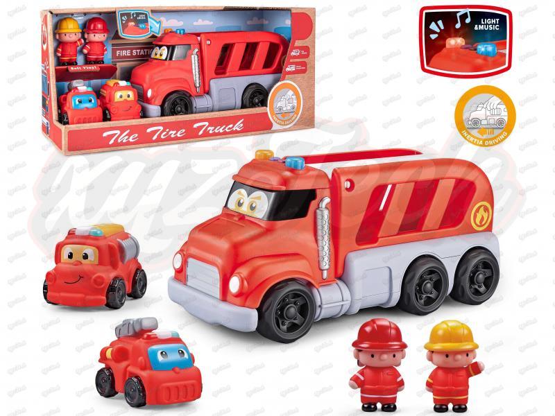 Fire truck suit(music with lights)Package 3 * AG13