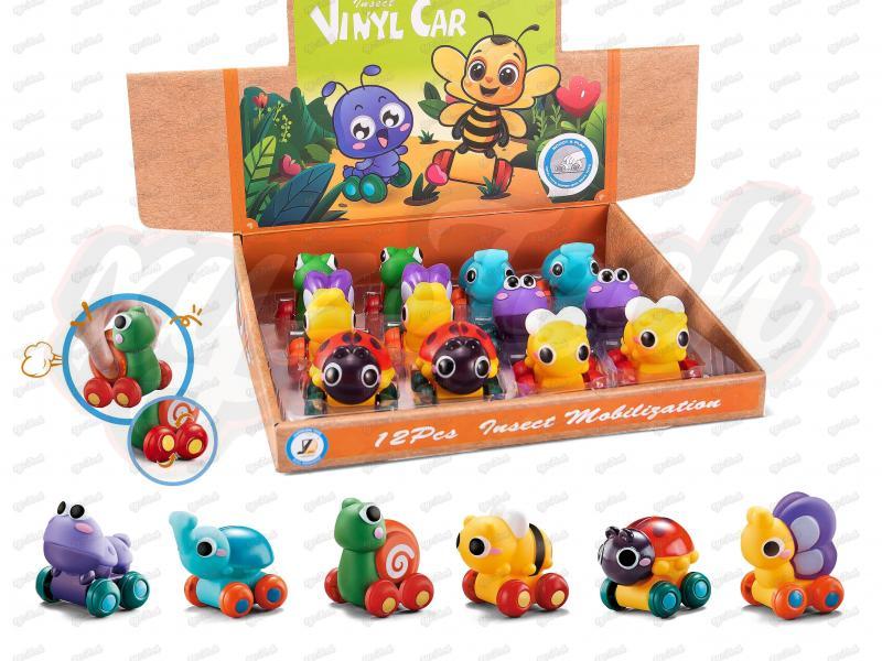 eccentric wheel insect animal car(Car coasting)