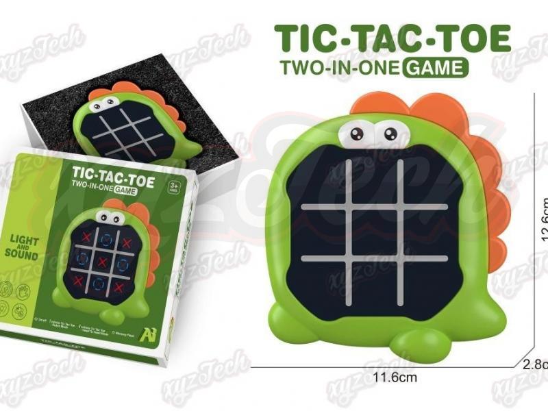 AI tic-tac-toe/memory game machine(Dinosaurs)