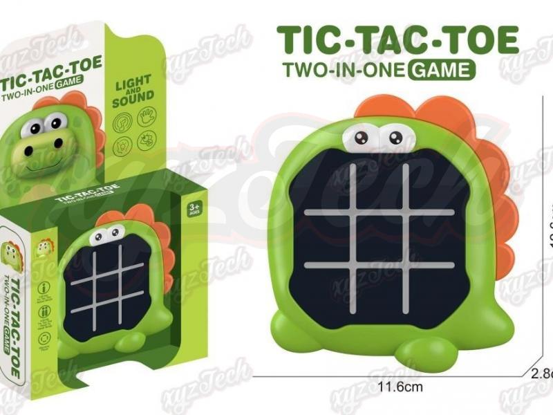 AI tic-tac-toe/memory game machine(Dinosaurs)