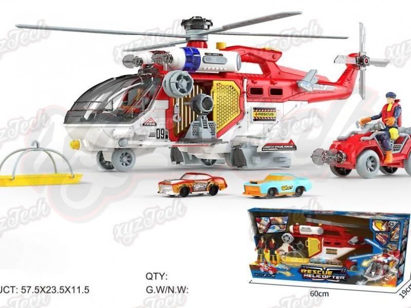 Multi functional rescue helicopter