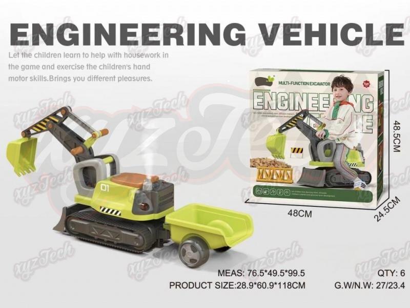 Multi functional engineering excavator