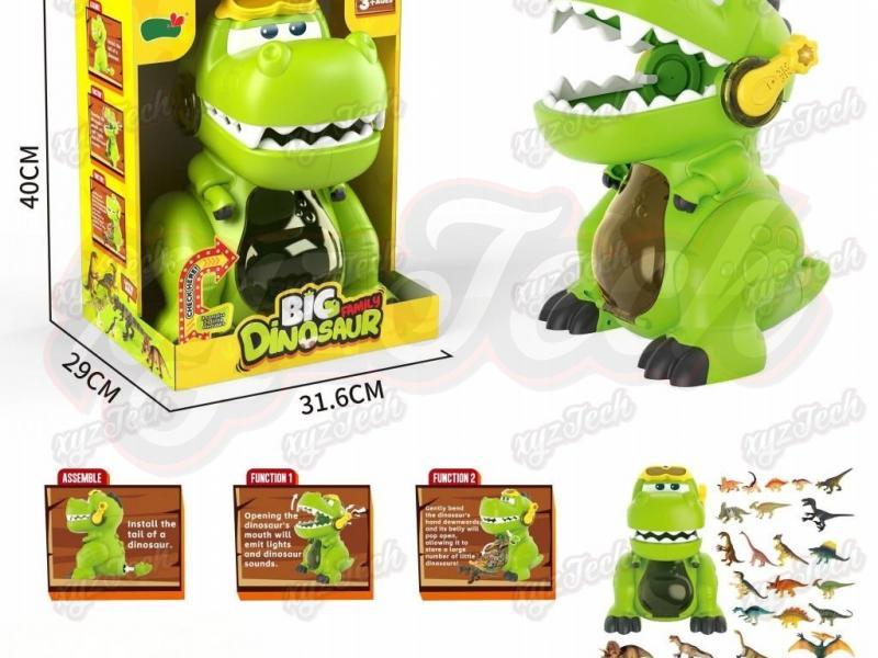 Big mouth storage dinosaur
