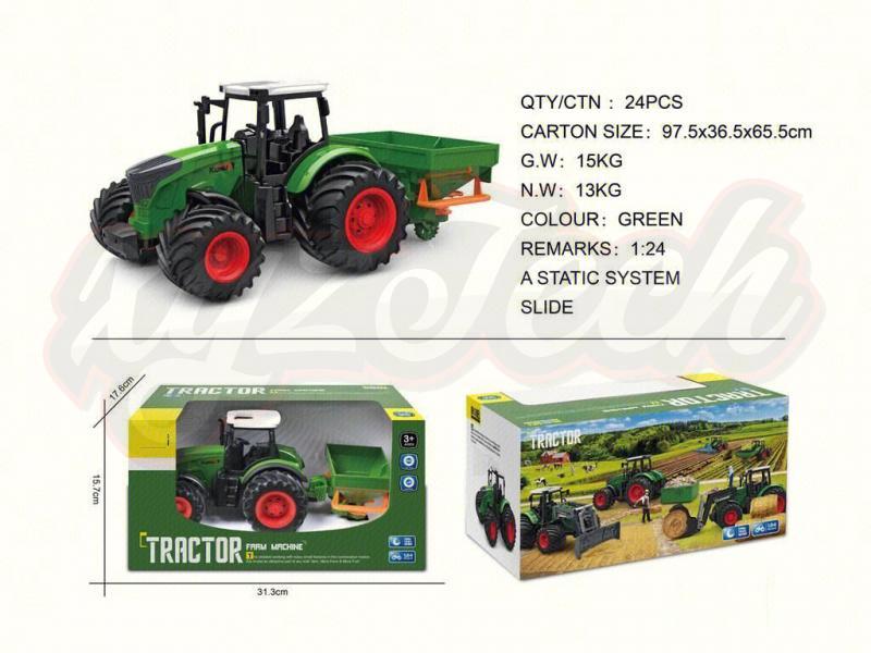 Sliding Farmer Fertilizer Sprinkling Vehicle Agricultural Engineering Vehicle Model Simulation Agricultural Vehicle Farmer Vehicle