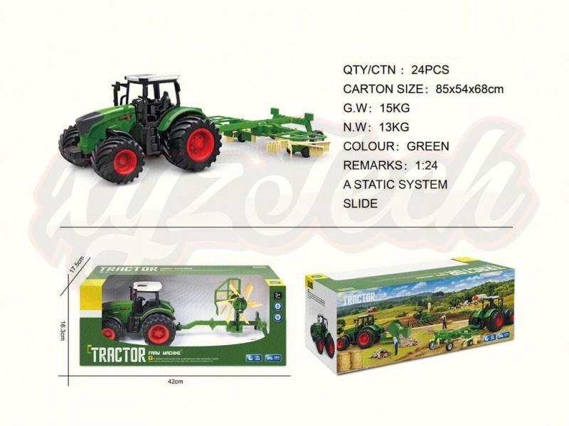 Sliding Farmer‘s Grass Car Agricultural Engineering Vehicle Model Simulation Agricultural Vehicle Farmer‘s Vehicle