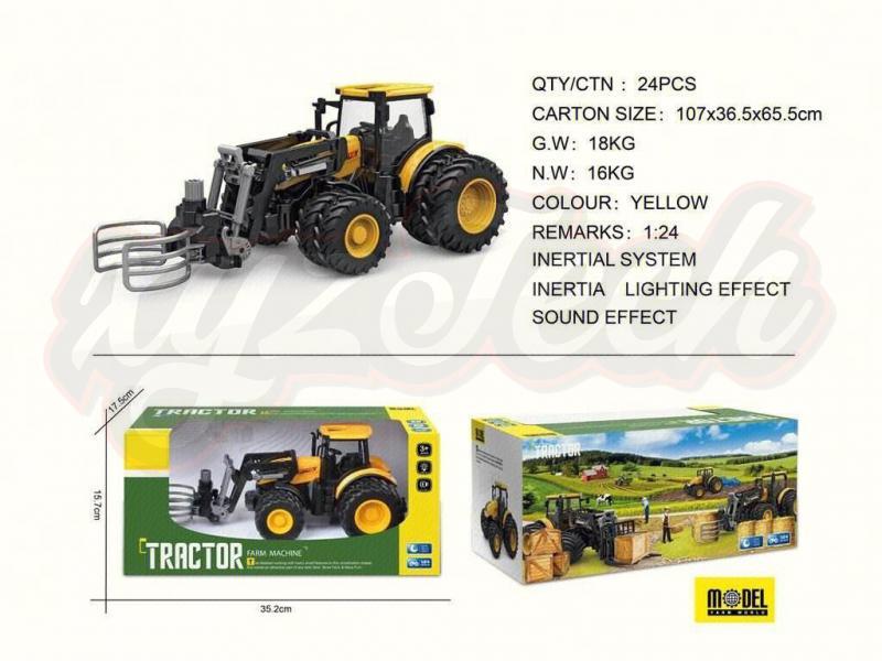 Inertia Farmer Clamping Vehicle Agricultural Engineering Vehicle Model Simulation Agricultural Vehicle Farmer Vehicle