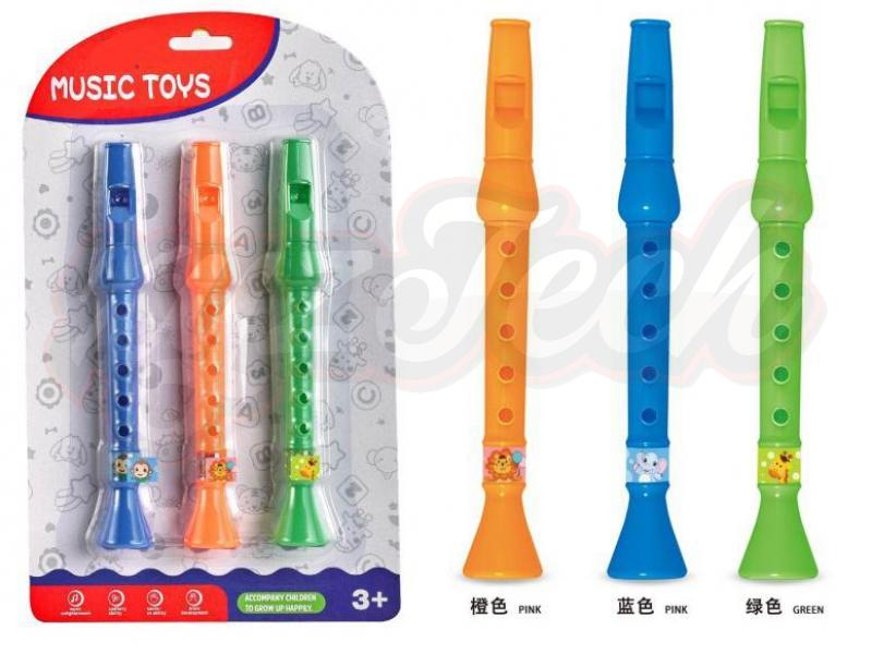 Cartoon animal flute